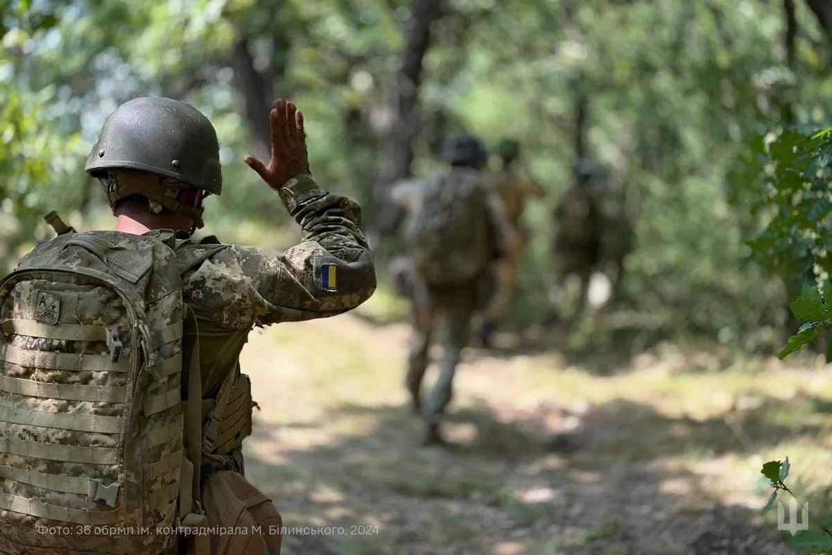 Майже половина з боїв на фронті відбулась на Покровському напрямку. Ворог атакував поблизу Липців, Глибокого, Тихого та Вовчанська - Генштаб