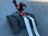 The first ground-based fire-fighting robot in Ukraine has been approved for use in the Armed Forces of Ukraine