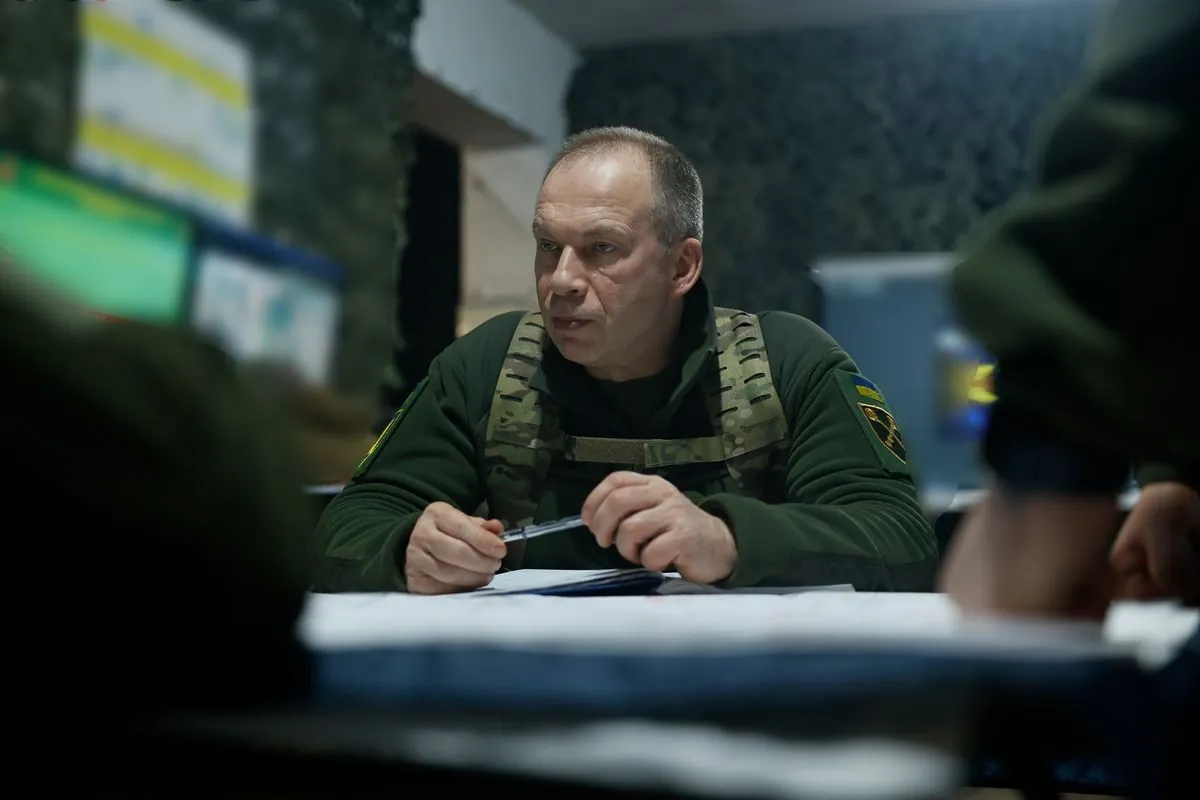 Ukrainian Armed Forces set up military commandant's office on the territory of Kursk region - Syrsky