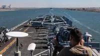 US military destroys Yemeni Houthis' maritime drone