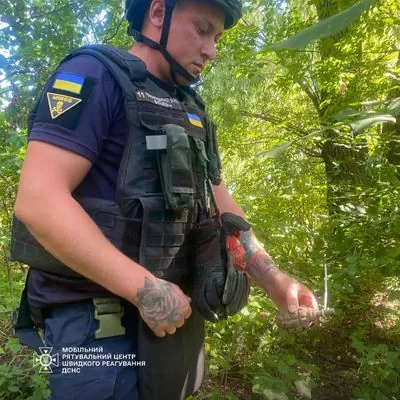 Grenade found on playground in Kyiv region