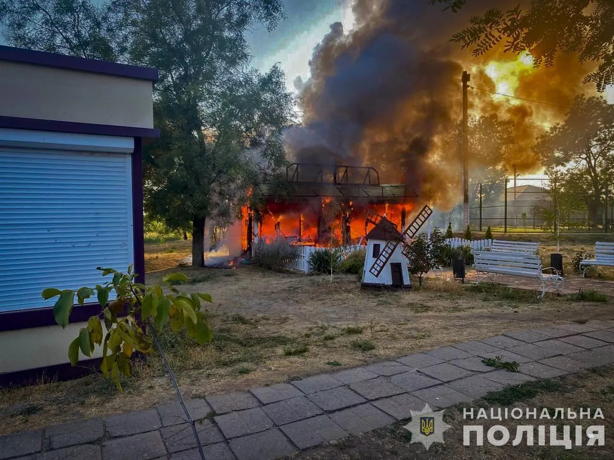 Russian strike on children's cafe in Zaporizhzhia region: number of wounded increased to five