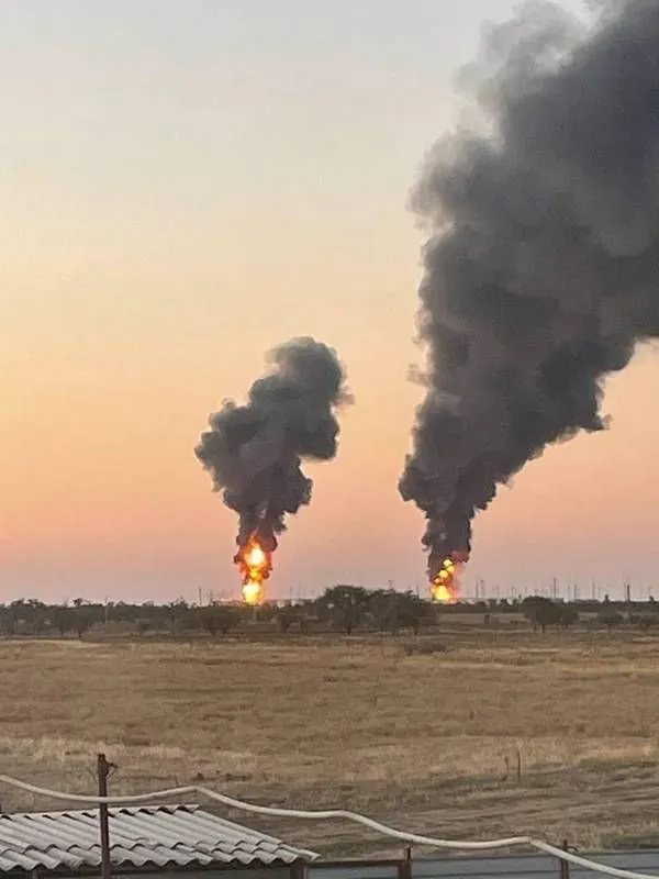 Another tank explodes at burning oil depot in Rostov region - media