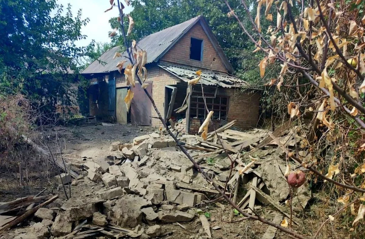 Drones and artillery fire in Dnipropetrovs'k region: occupants damaged a power line in Nikopol district