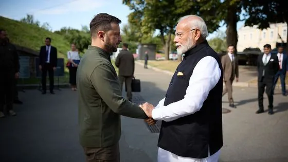 Zelenskyy confirms meeting with Modi: leaders honor memory of children killed by Russian aggression