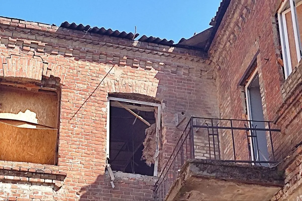 During the day, the enemy shelled Nikopol district with artillery and drones: houses and a power line were damaged