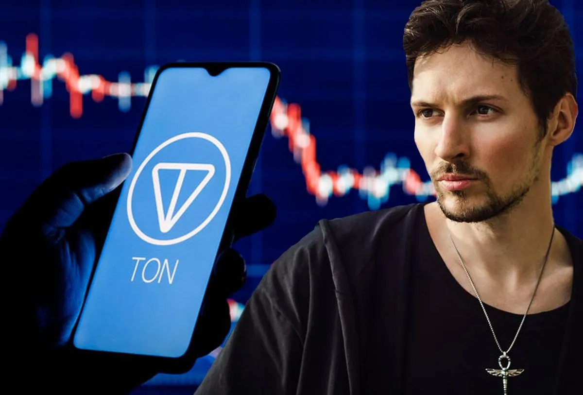 The value of Durov's cryptocurrency fell after his arrest in France