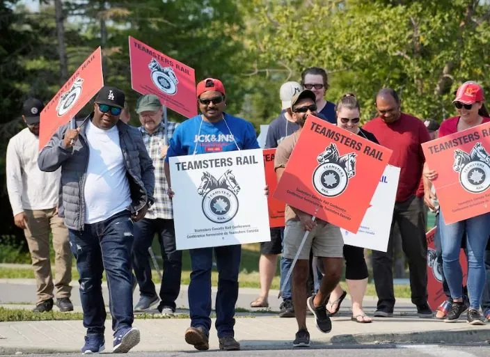 Canadian union to appeal government's decision on railroad strike