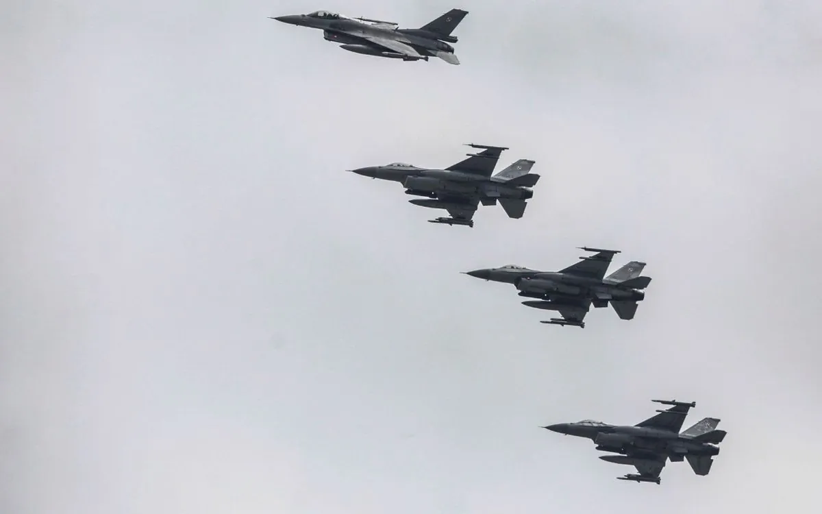 Poland scrambles fighter jets over Russia's massive strike on Ukraine