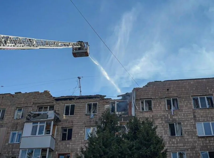 situation-in-lutsk-no-one-was-killed-when-a-shahed-hit-an-apartment-building