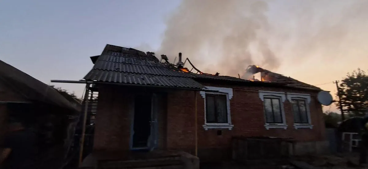 Enemy missile fragments hit a private house in Vinnytsia region