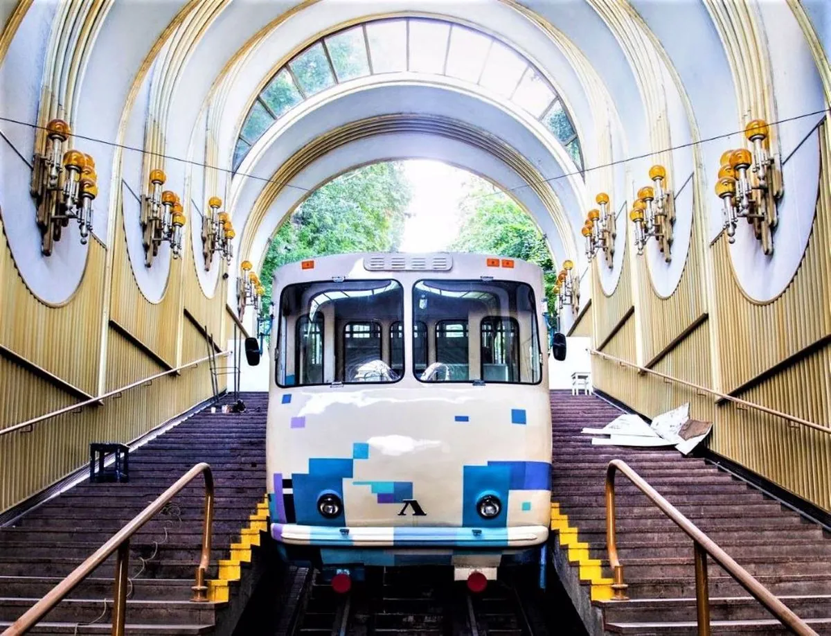 Funicular reopens after repair in Kyiv