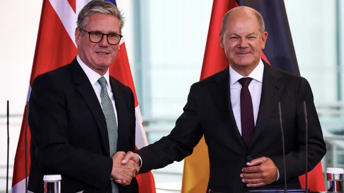 Britain and Germany agree on an “ambitious” cooperation agreement