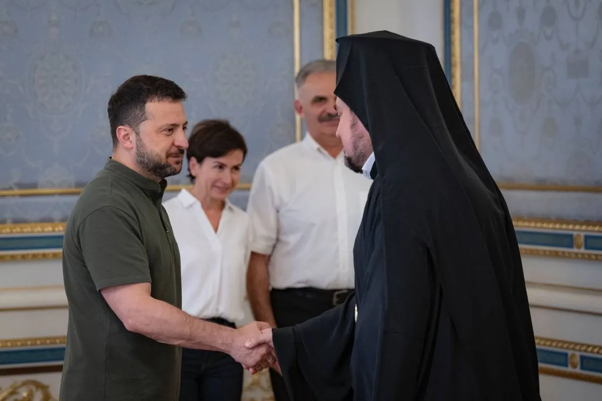 Zelensky met with representatives of the Ecumenical Patriarchate: what is known