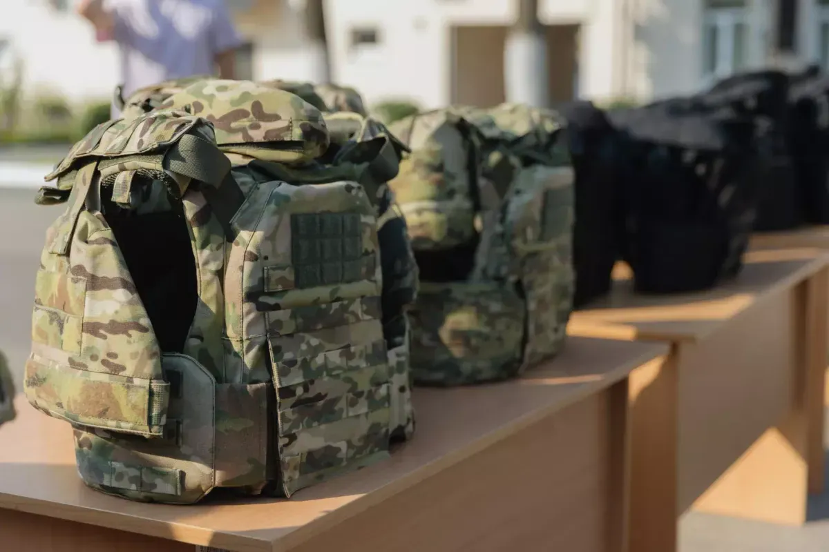 The Ministry of Internal Affairs received 1170 bulletproof vests adapted for women for the first time