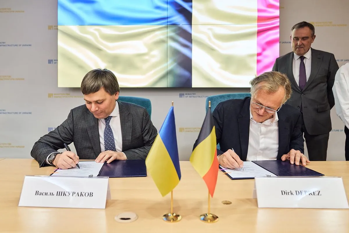 Belgium will help restore Kyiv and Chernihiv regions and plans to allocate 150 million euros