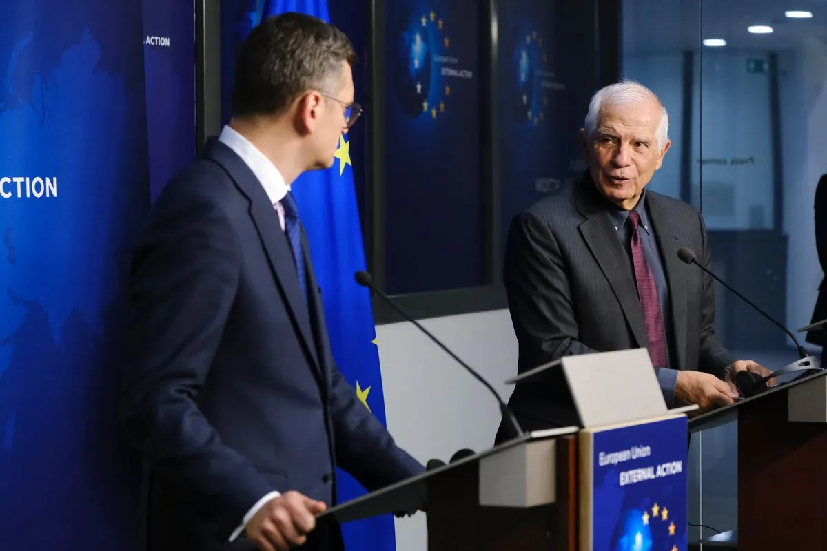 Borrell: EU to assess military aid commitments to Ukraine after Kuleba's statements on delays