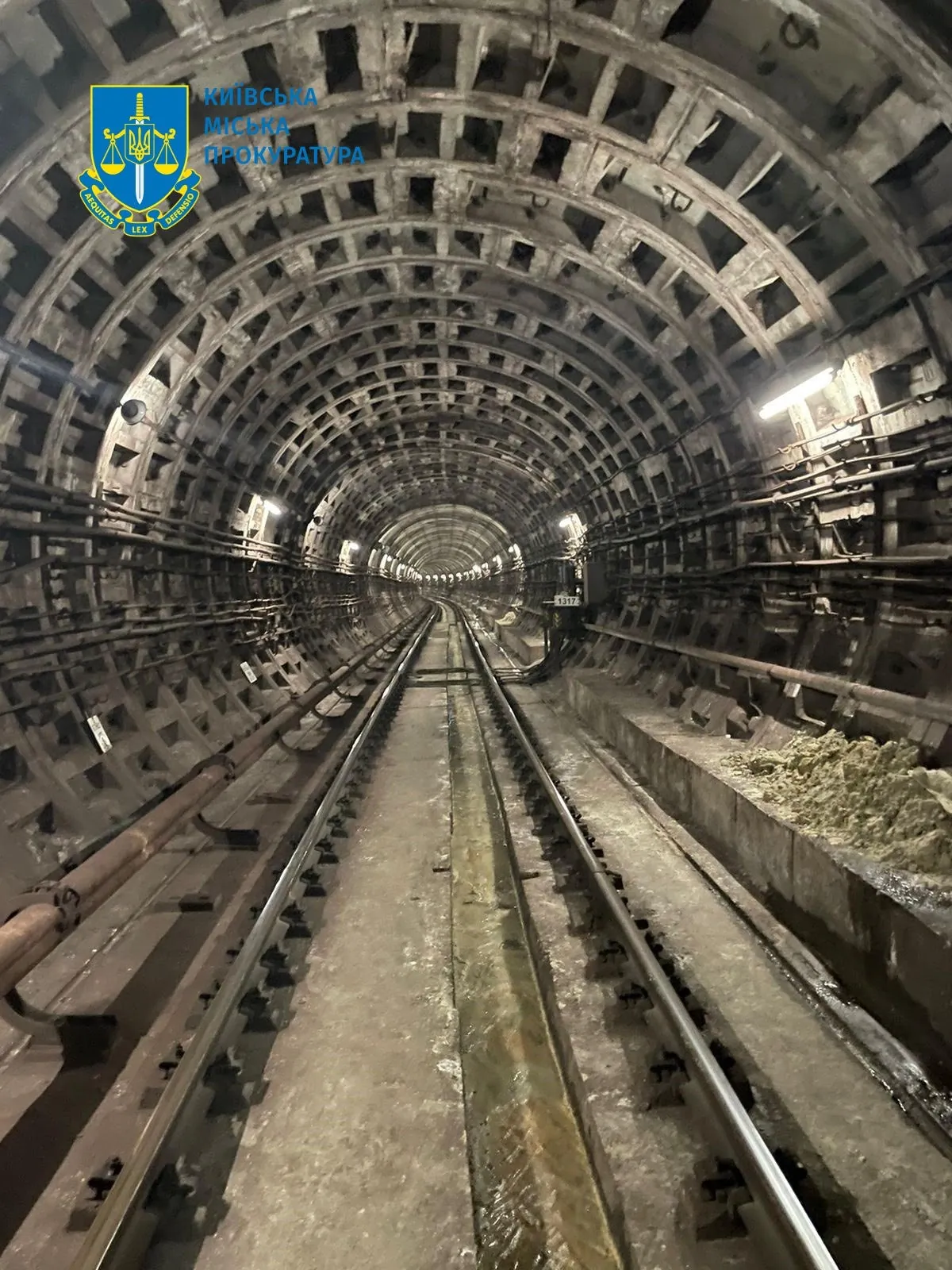 Million-dollar losses in the repair of tunnels of the Kyiv subway: the general contractor was served with a notice of suspicion