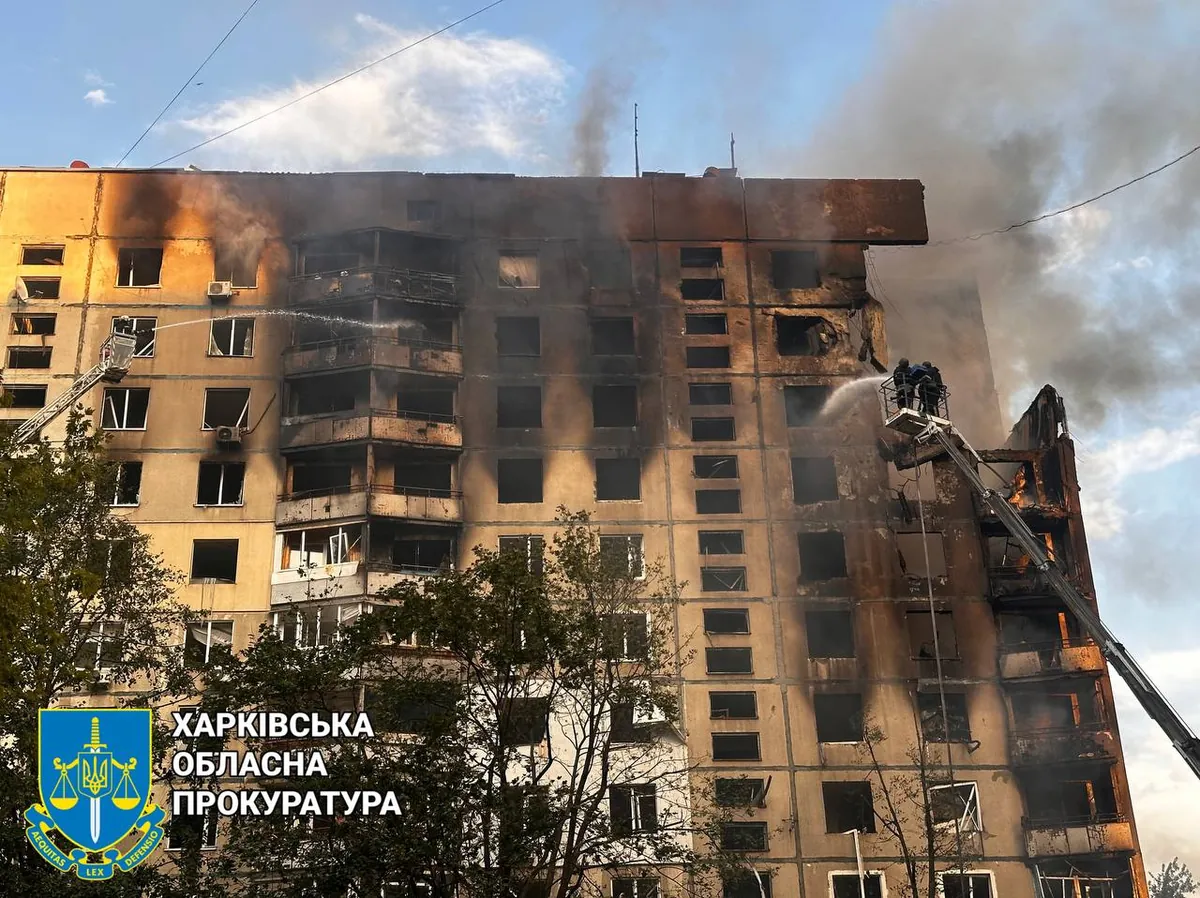 russian-attack-on-a-high-rise-building-in-kharkiv-5-people-killed-more-than-4-dozen-wounded