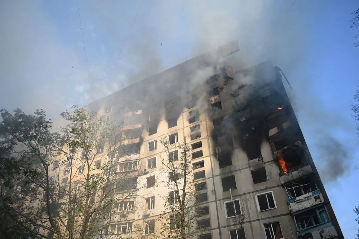 Kharkiv struck: 7 dead, 77 injured, rescue operations continue