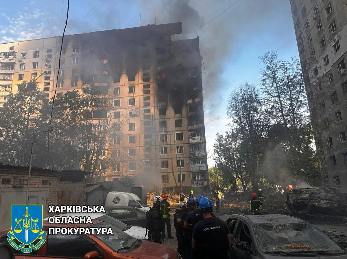 Russian air strike on Kharkiv: 6 killed, 97 wounded, including 22 children