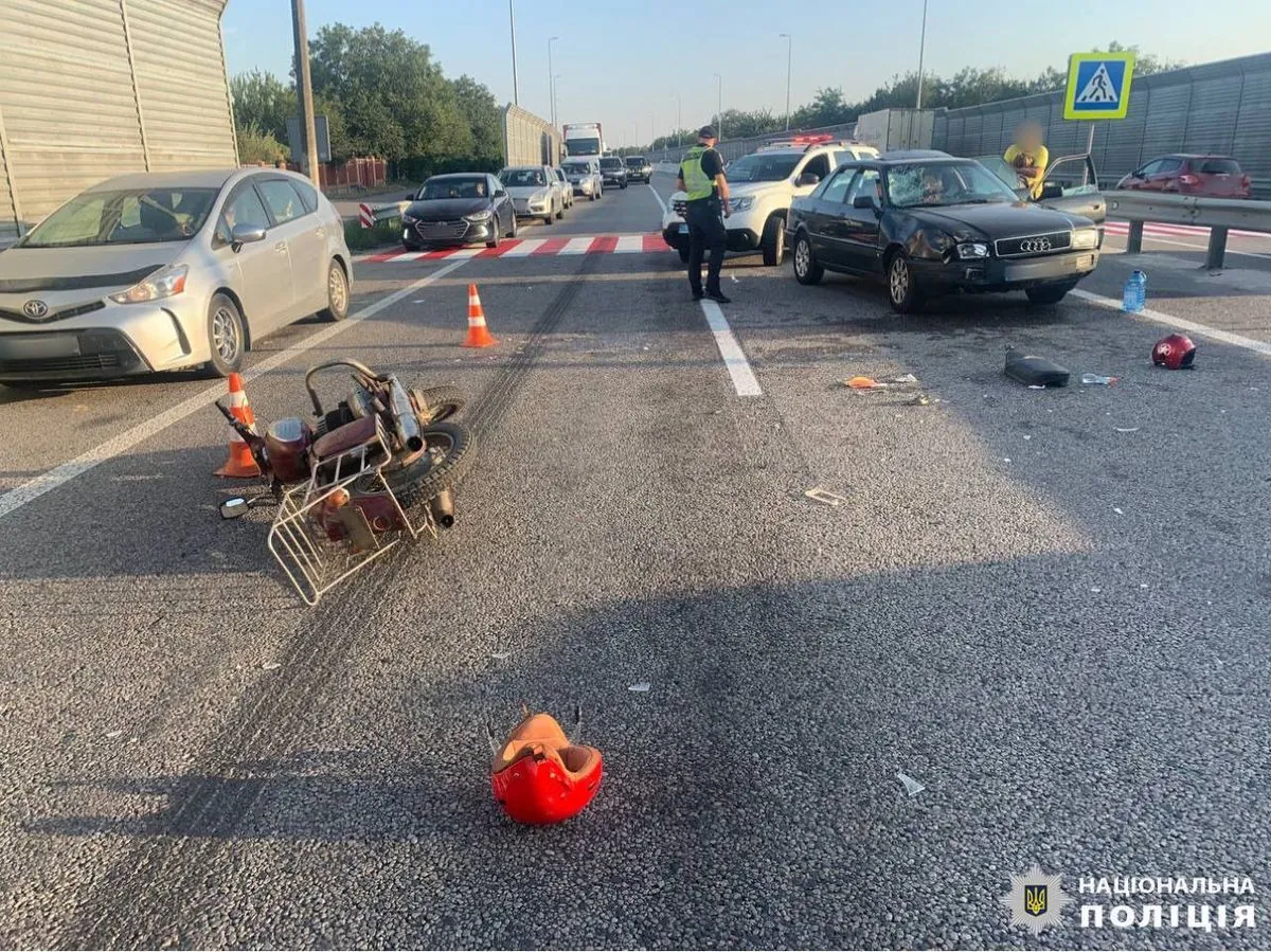 2-year-old child injured in an accident on the Kyiv-Odesa highway