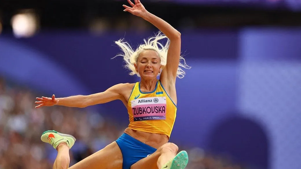 Oksana Zubkovska wins second gold medal for Ukraine at the 2024 Paralympics