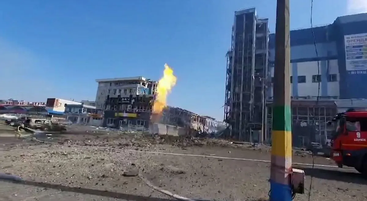 Rocket attack on Kharkiv: Zelensky showed the consequences