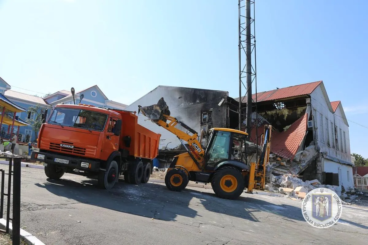 Morning strike on the capital: the aftermath of the Russian missile attack continues in Kyiv