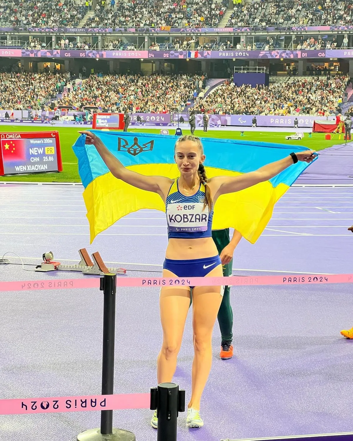 Наталія Кобзар виборола 9-те "золото" для України на Паралімпіаді в Парижі