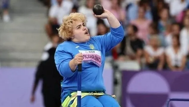 Ukrainian Moskalenko sets world record at Paralympics