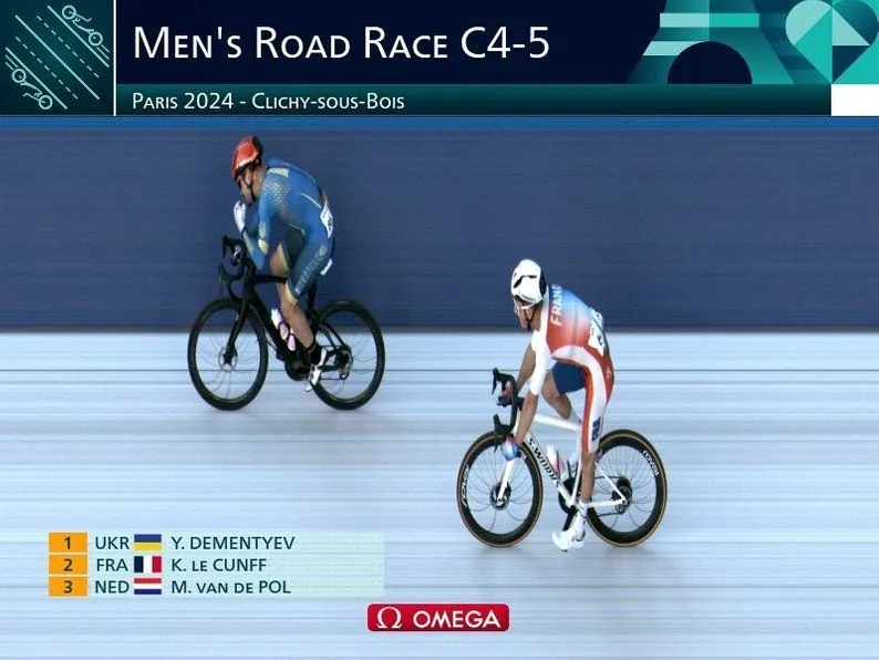 Ukrainian Dementiev wins gold at Paralympics 2024 in cycling