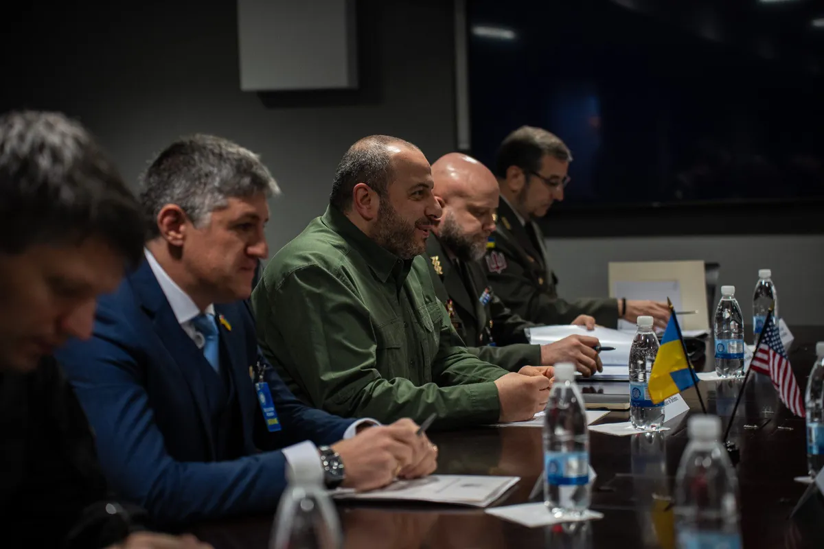 On the eve of Ramstein: Umerov discusses situation in Kursk and Donetsk region with Pentagon chief