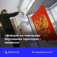 російські "вибори" на окупованих територіях України - незаконні. Центр страткому дав роз'яснення