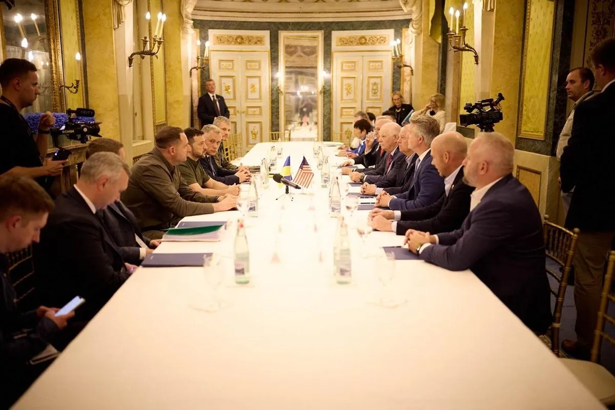 The situation on the front line, the Kursk operation and additional air defense systems: Zelenskyy meets with US Congressional delegation in Italy