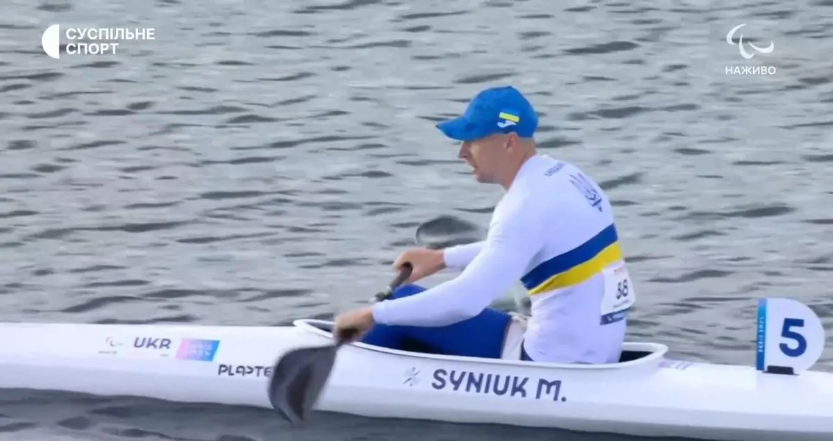 Ukrainian Sinyuk wins bronze medal at 2024 Paralympics in rowing