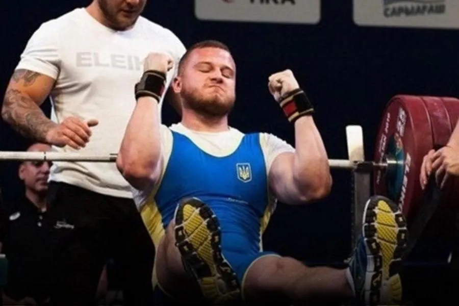 Yuriy Babynets wins Ukraine's first bronze medal in powerlifting at the 2024 Paralympics