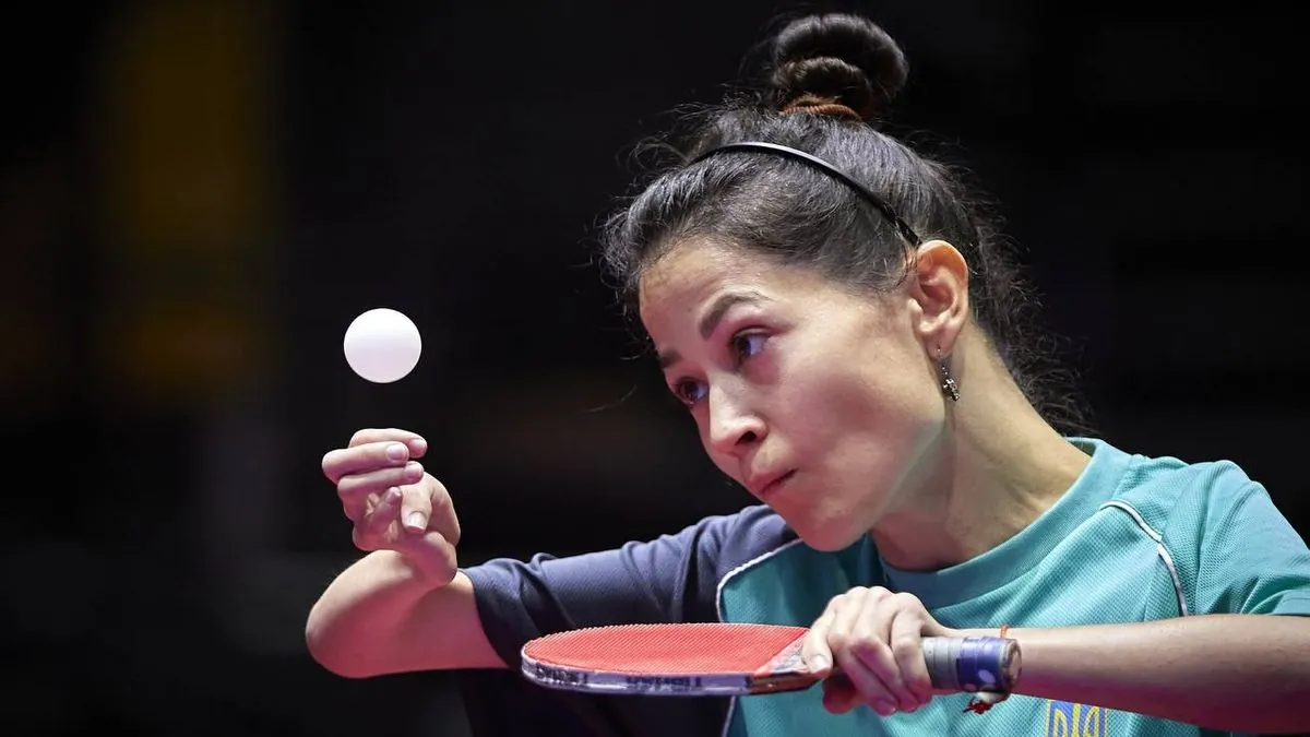 Maryna Lytovchenko won silver medal Paralympic Games 2024 in table tennis