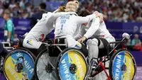 Women's fencing team wins silver at the 2024 Paralympics