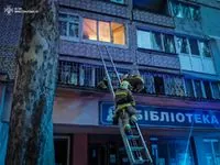 A 6-year-old boy fell from a seventh-floor balcony in Mykolaiv