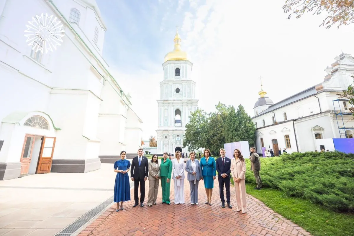 Зеленська про четвертий Саміт леді та джентльменів: фізично нас більше, ніж минулого року