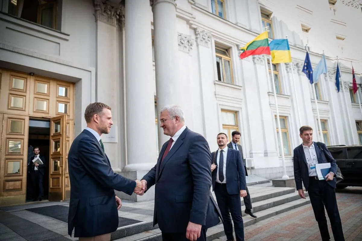 ukraine-and-lithuania-discuss-acceleration-of-defense-support