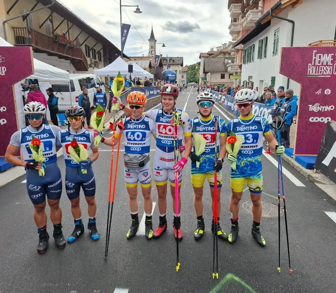 Ukrainian skiers won two medals at the World Roller Ski Championship in Italy