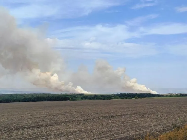 Situation in Luhansk region: the occupied territories lack equipment to fight fires