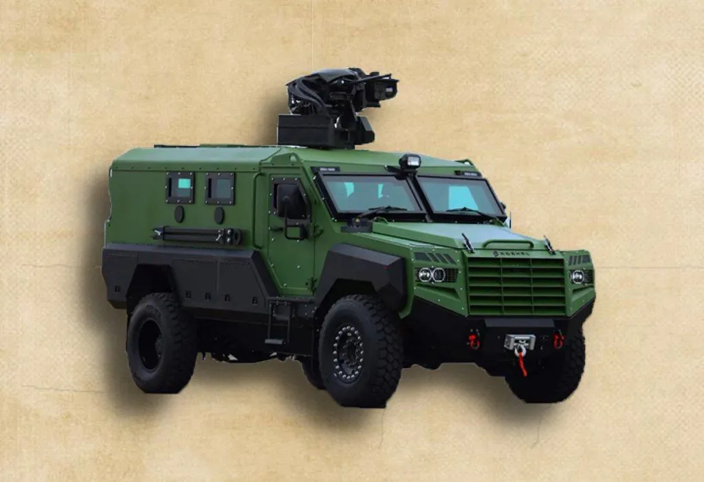 The Ministry of Defense authorized the Canadian Roshel Senator MRAP armored vehicle for operation