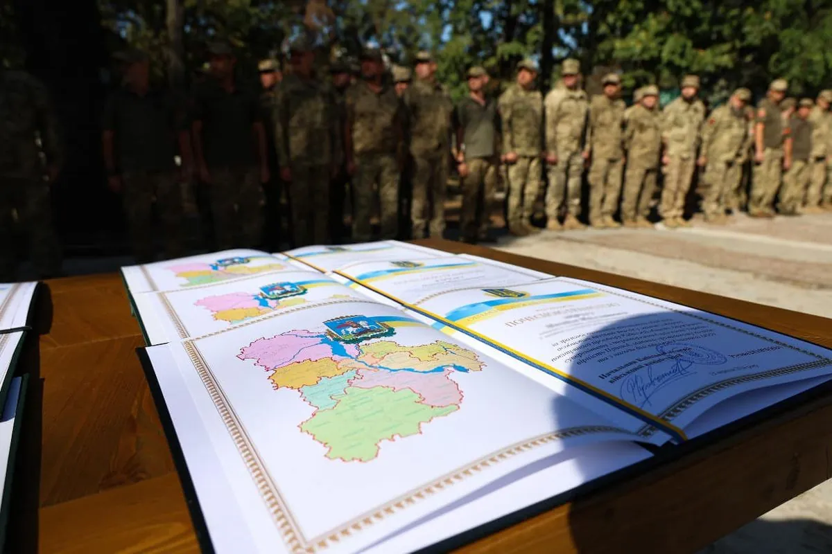 Kravchenko congratulated the defenders of the sky from the 635th separate anti-aircraft machine gun battalion on the anniversary of their foundation