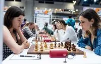 Men's and women's national teams of Ukraine win the round at the Chess Olympiad