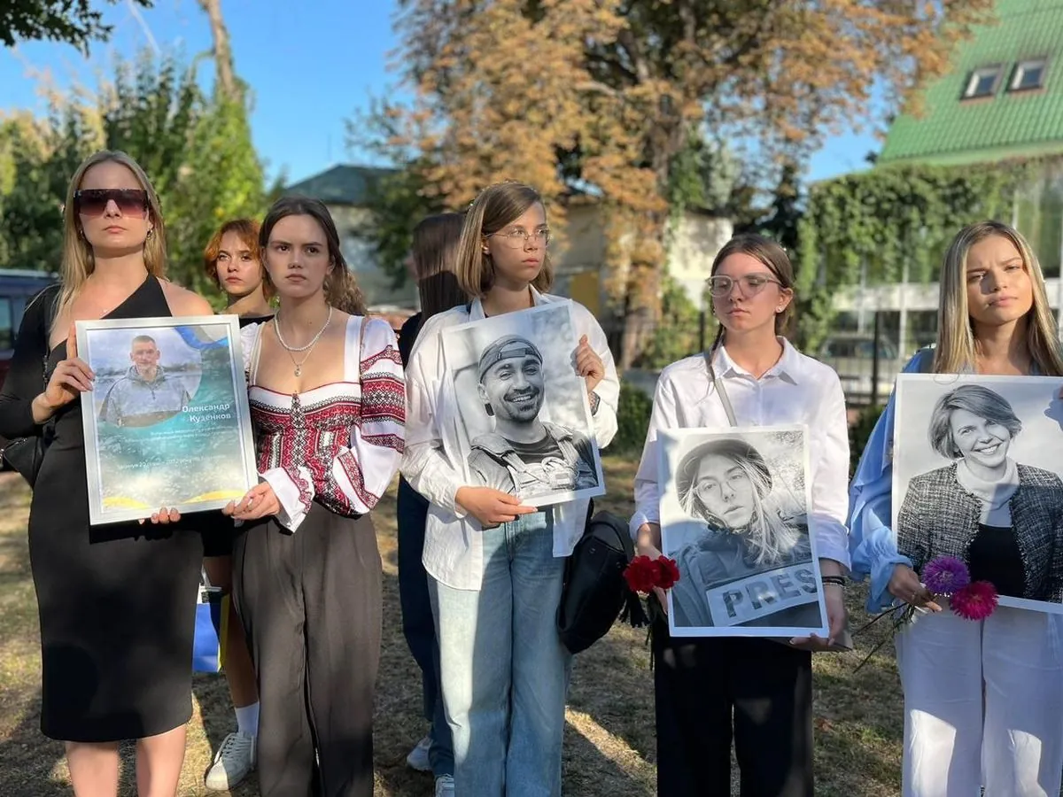 Memorial Day of Ukrainian journalists: commemoration of the fallen media workers took place in Kyiv
