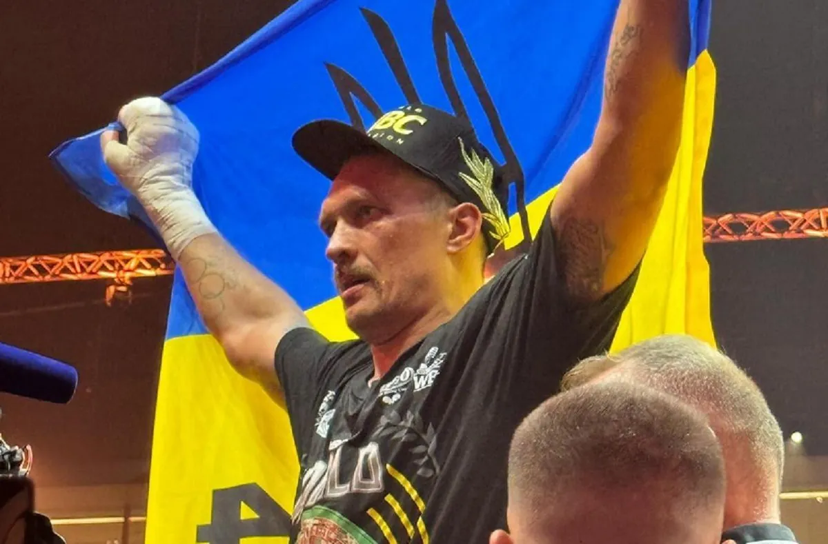 Oleksandr Usyk about the incident in Krakow: “There was a misunderstanding”