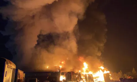 A warehouse with fuel and lubricants burned in Yaroslavl, Russia: what is known